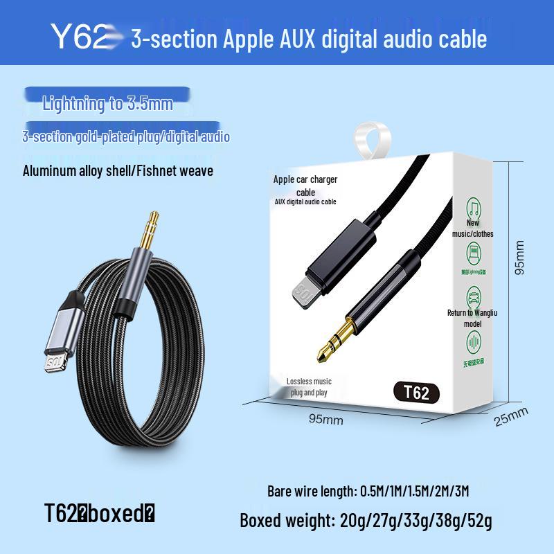 Typ C auf 3,5 mm Audiokabel für Kopfhörer, Computer, Autos, Mikrofone, Telefone und Live-Übertragungen