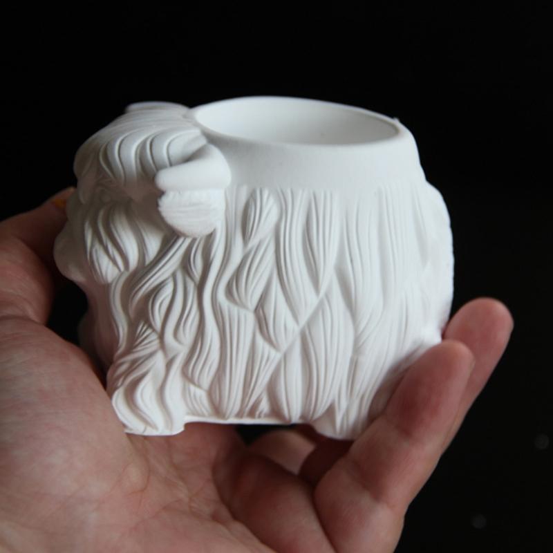 Yak Figurine Silicone Mold Multipurpose Silicone Candle Mould For Epoxy Resin Candle Holder Pen Cup Gypsum Decoration