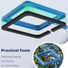 Aquariums Fish Feeding Rings Fish Tanks Heart Floating Station Food Tray Square Round Feeders Fish Tanks Accessory