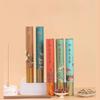 28cm Natural Incense Sticks Jasmine Rose Peach Blossom Hibiscus Indoor Purify The Air Calm The Mind Help with Sleep Joss Stick