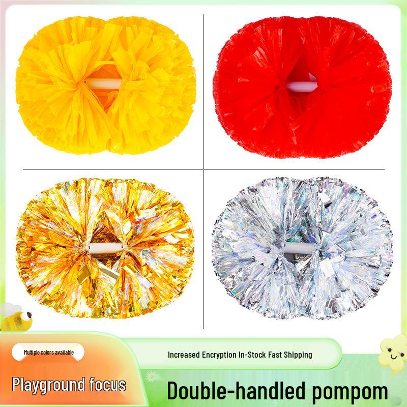 Handheld Cheerleading Pom Poms & Dance Performance Flowers