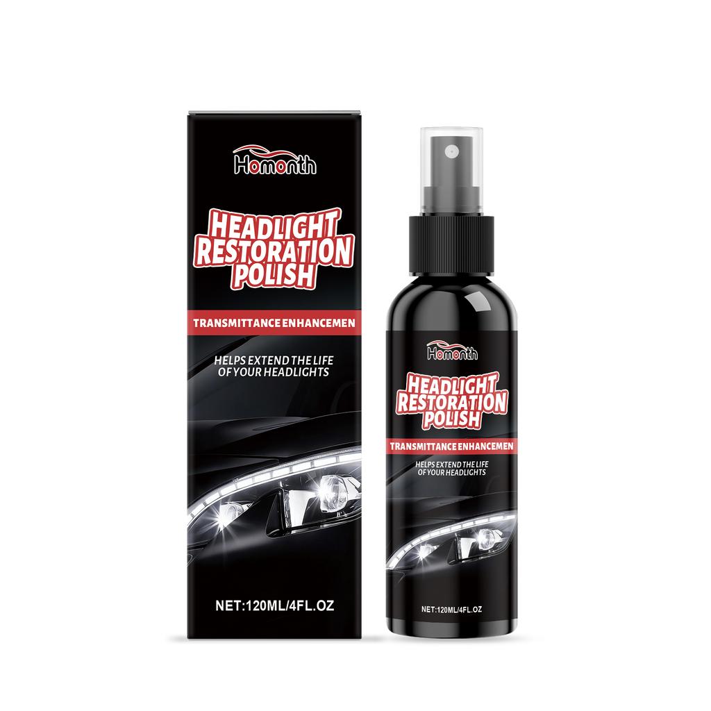 Auto Scheinwerfer Restaurierung Polieren Scheinwerfer Kratzerentferner Set Oxidationsreiniger Reparaturpaste für Scheinwerferbaugruppe 100ml