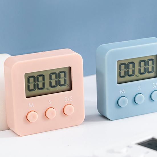 Timer Loud Sound Magnetic Back ABS Resin Nordic Style Digits Alarm