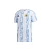 Argentina Home, Messi Fan Tee, 21 Season, Dopamine Print, Regular Fit Men Tops Blue GE5475