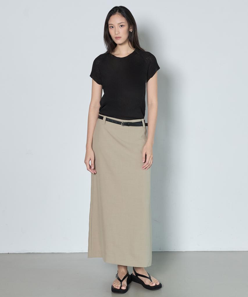 Nutopeu Low Skirt_Beige