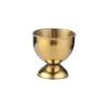 Sleek Stainless Steel Egg Cup Set - Modern Holder for Boiled Eggs