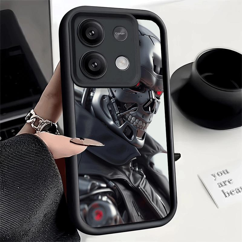 Phone Case for Xiaomi Redmi Note 15 14 13 Pro Plus Terminator Arnold Schwarzenegger Shell 12S 11 11S 11T 5G 14S Soft Silicone Fu