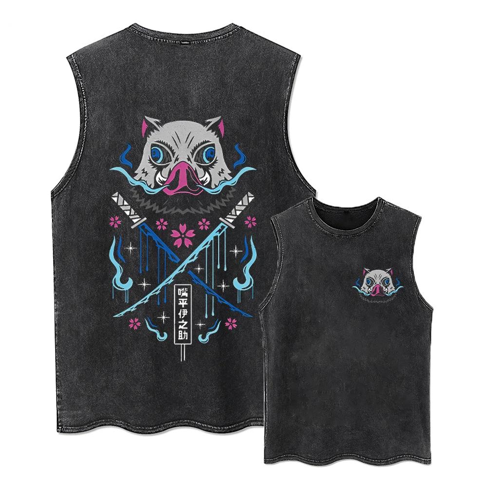 Hot Anime Demon Slayer Agatsuma Zenitsu Graphic Print Tshirt Men WomenT-shirts Manga Cotton Tee Harajuku High Quality T Shirt