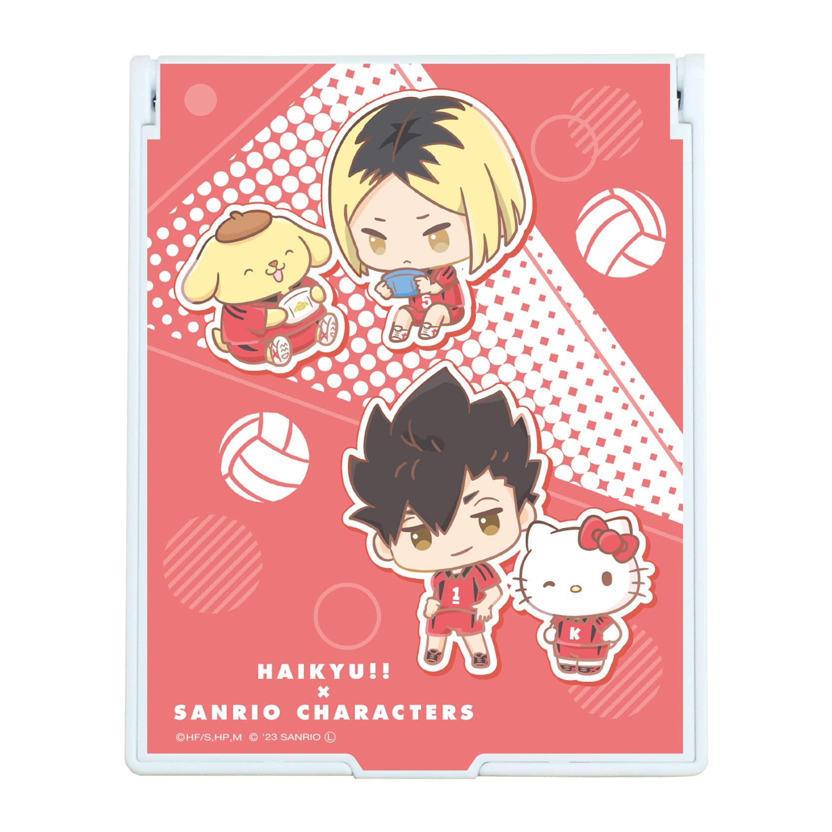 

A3 Haikyux Sanrio Characters 03 C pattern [Мини-иллюстрация персонажа] Большое зеркало персонажа