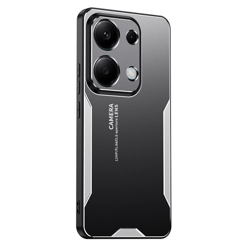 For Xiaomi Redmi Note 13 Pro 4G/Poco M6 Pro 4G Case Drop-Proof Aluminum Alloy+TPU+PC Phone Cover