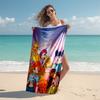 Beach Towel with Winx Club Pattern - soft,absorbent,machine washable Lightweight&Modern,swimming,Travel Essentials