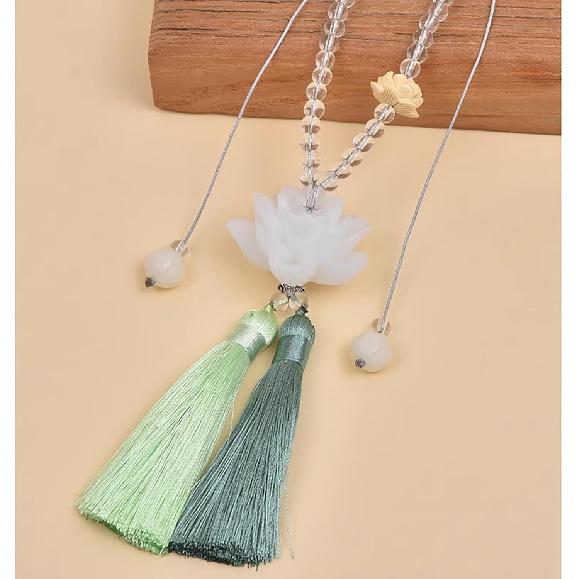 

Car Ornament,Car Hanging Accessories,Rearview Mirror Hanging Accessories,Car Hanging Ornament,Car Bodhi Lotus,Car Pendant,Car Interior Pendant,Car style 3