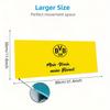 Bvb Home Ground Large Size Mouse Pad Large Gaming Table Cushion Nonslip Laptop Tablet Big Mousepad Xxl Mat Mini Pc Playmat With Lock Edge