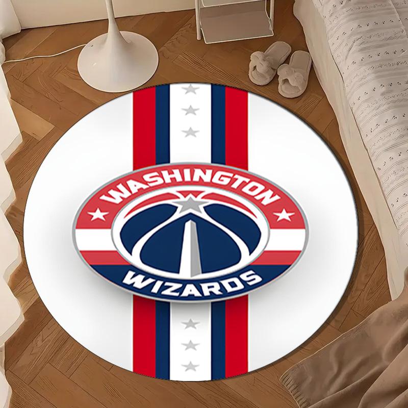 Washington basketball Stars Round mat, Anti-slip Circle Carpet Chair rug For livingroom,Bedroom, doormat home decor Gift Christmas Gifts