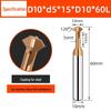Tungsten Steel Double-Sided 90° Chamfering Tool for Steel and Aluminum