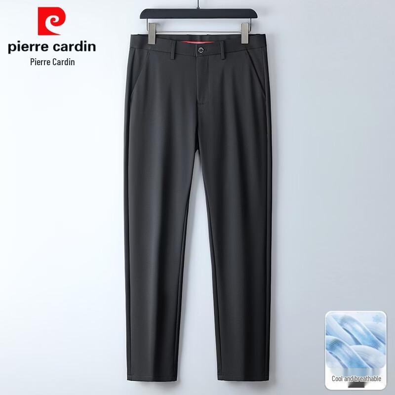 Pierre Cardin Men s Summer Straight-Leg Casual Trousers 29