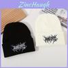 Pure Color Knit Cap With No Brim For Cold Weather Casual Wear