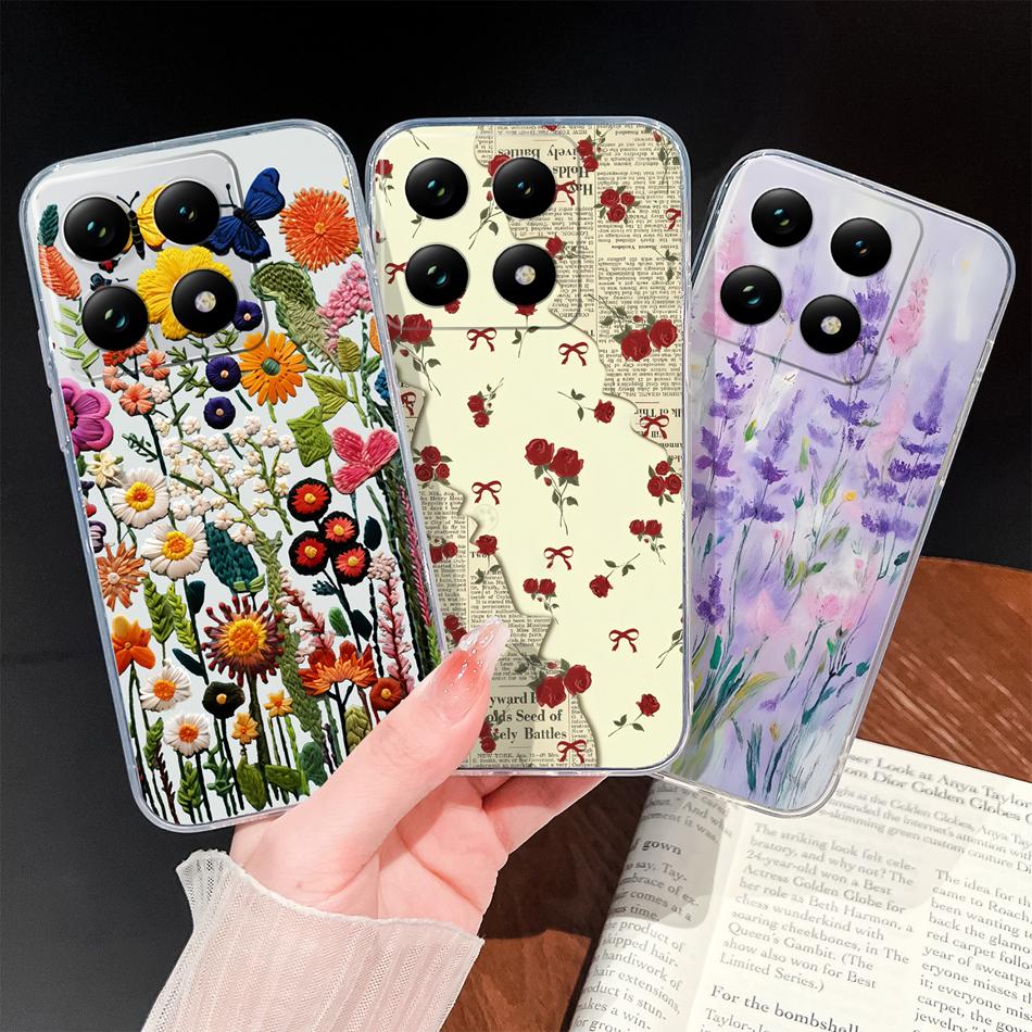 Case For Xiaomi 15T Pro Creative Funny Phone Shell For Xiaomi 15 T Transparent Soft Silicone Lightweight Protective Back Cover