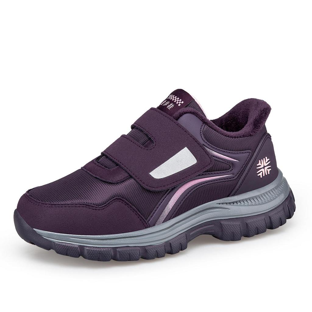 Zhang Kaili Women's Autumn/Winter Anti-slip Warm Walking Shoes for Middle-aged & Elderly
