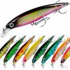 11CM13.4GSinking Minnow Lure10Available In Various Colors, the Bionic Lure Is a Killer for Fish with Curved Mouths, Suitable for