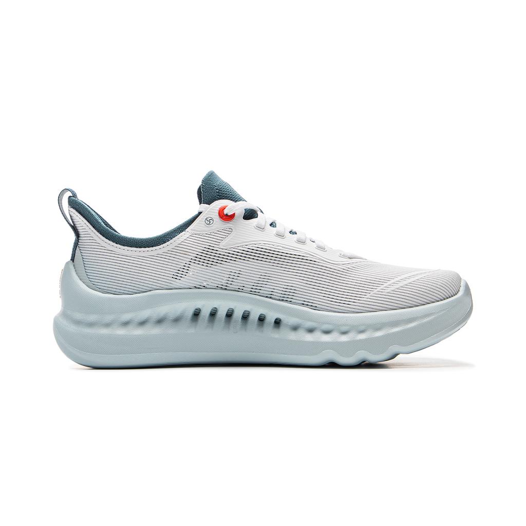 Li-Ning Pantofi Casual Confortabili Ușori Soft Cool 2 Bărbați Adidași Alb Albastru AGLV009-5