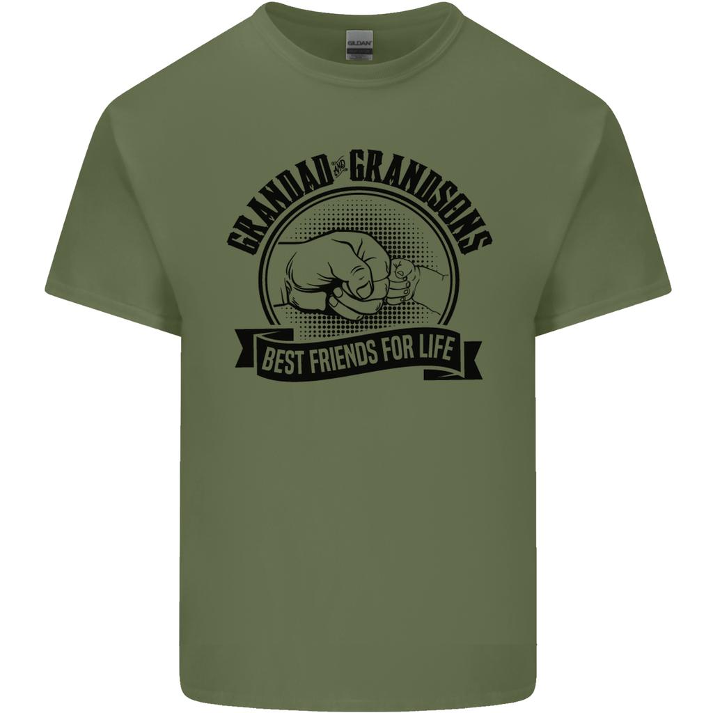 Grandad Grandsons Grandparents Day Unisexs Light Cotton TShirt