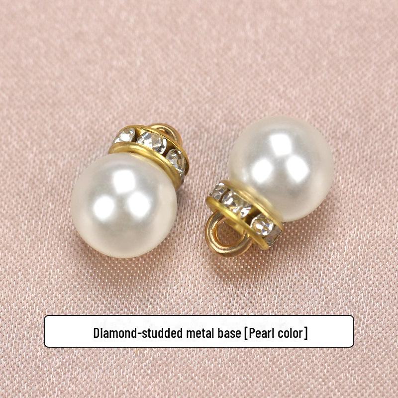 Perle Runder Knopf: Damenpullover, Chiffonblusen, Dekorative Accessoires, Kinderkleidung, Pilzdesign