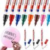 Permanent Marker 1.00mm Fine Bullet Tip Quick-Drying & Smudge-Proof for All Surfaces Plastic Wood Metal Glass