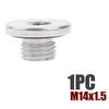 Car Accessories Oil Drain Plug M14 X 1.5 Oil Pans 0.55\"x0.98\"(H*D) 14x25mm Aluminium Alloy For Opel Corsa/Zafira