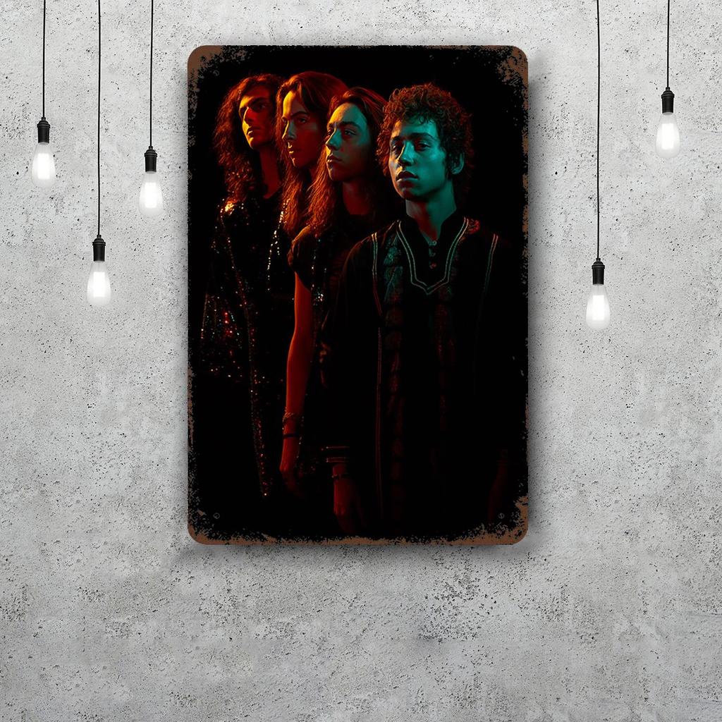 Greta Van Fleet Metal Signs Wall Decor Vintage Tin Signs Captain Metal Poster Decor for Bar Pub Club Wall Decoration
