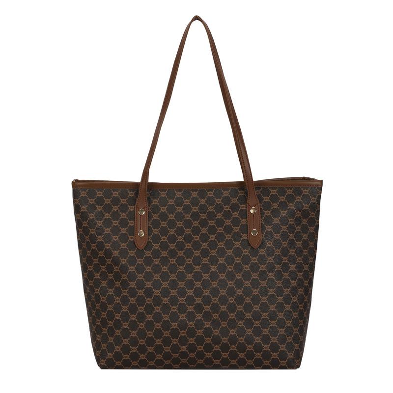 Premium Big Bag 2025 New Trendy Light Luxury Women's Bag Shoulder Bag Large Capacity Commuting Versatile Fashion Tote Bag