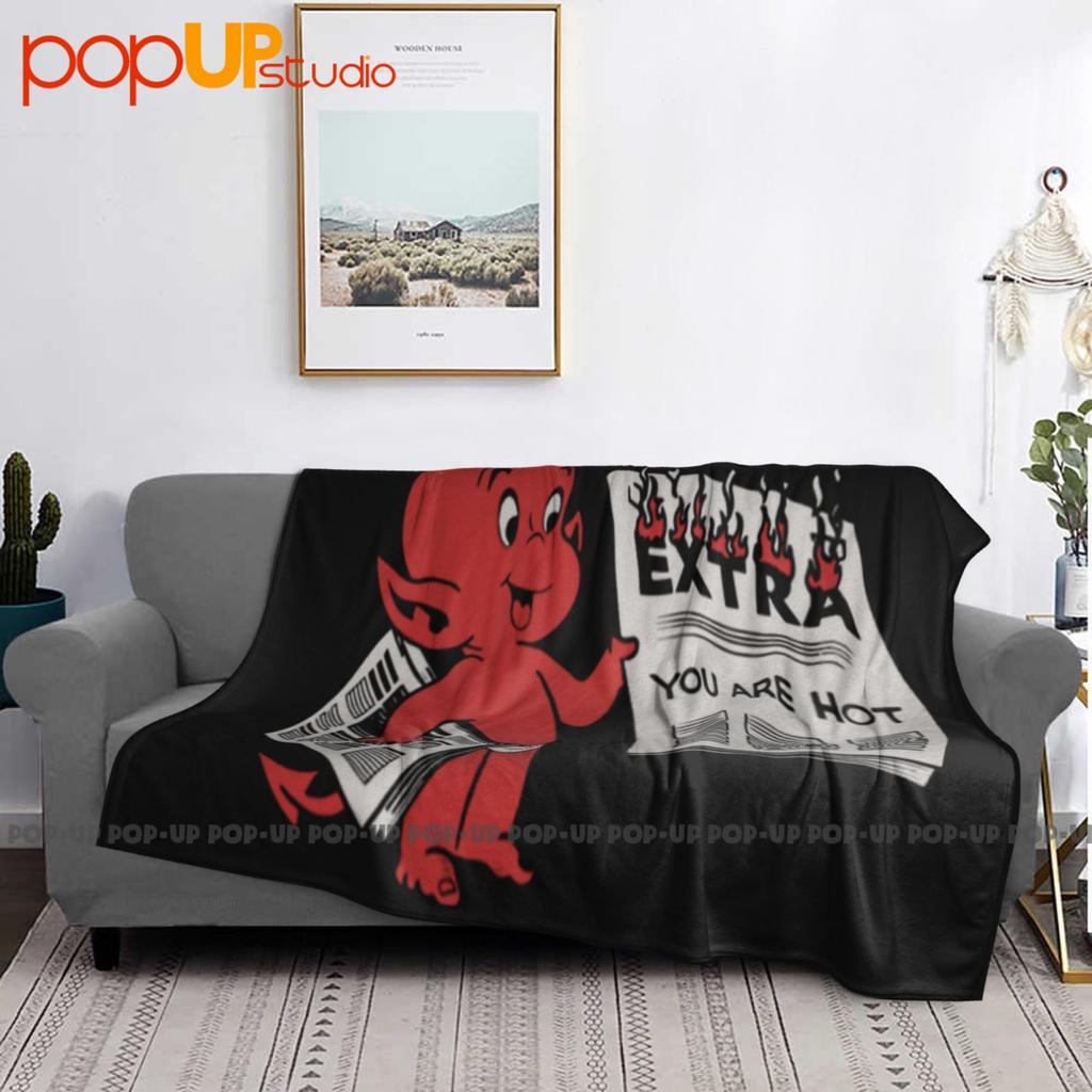 Stuff Harvey Little Devil Halloween Ultra-Soft Blanket Quilt Winter Sofa Cover Bed Covers