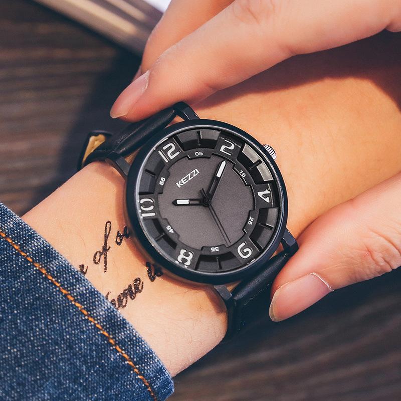 Watch Personality, Simple Men's Watch, Casual Business Men's Watch, Trendy Student Belt, Waterproof Watch