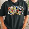 Chaos Design Collage Graphic T-shirt | Art, Mixed Media Typography