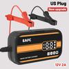 Chargeur de Batterie de Voiture 12V 2A Portable avec Affichage Numérique Charge Rapide Accessoires de Voiture Outil de Réparation d'Impulsion pour Moto Camion Auto