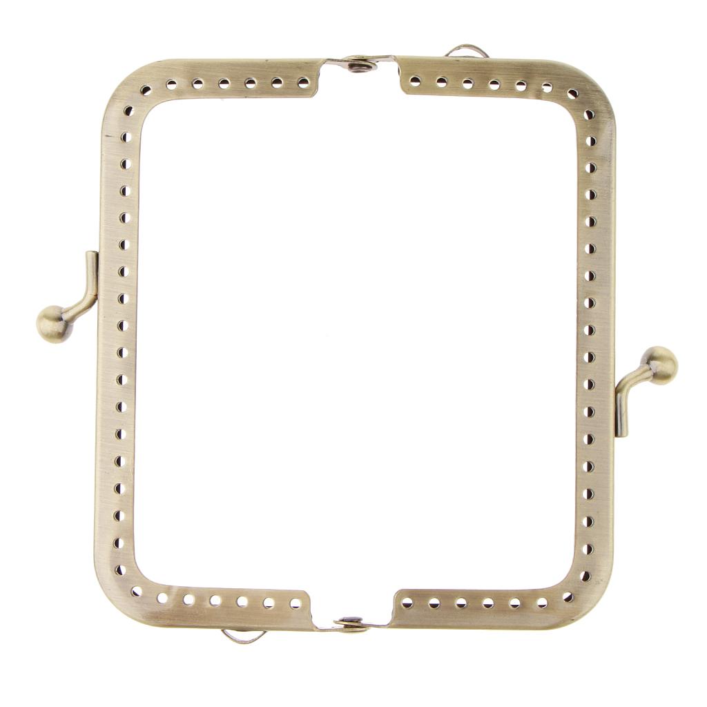 2-3 of pack Clutch Purse Clasp Lock Handle DIY Bag Accessories 2 Pcs