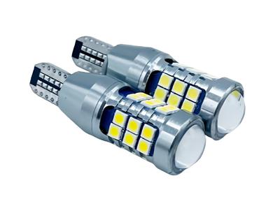 Bubulu T15 LED White Explosive Strobe Back Lamp Universal LED Bulb T16 T10