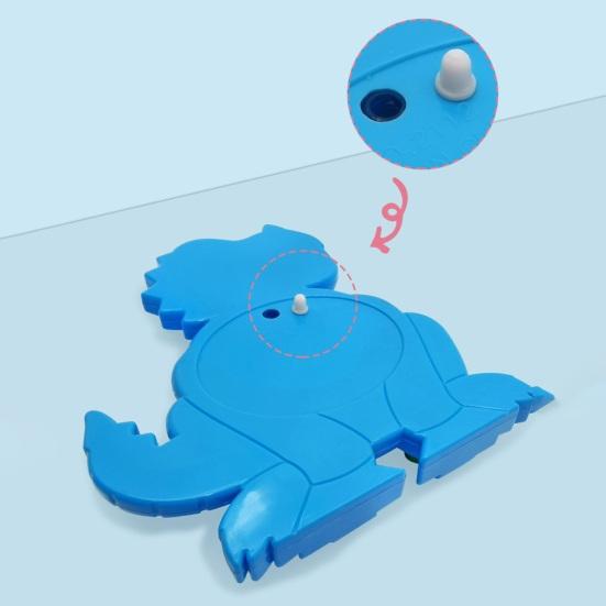 Ручное кольцо с водой в виде динозавра — фото 3