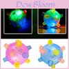 Creative Children's Glow Toy Flashing Bouncing Ball With Colorful Lights And Sound Effects