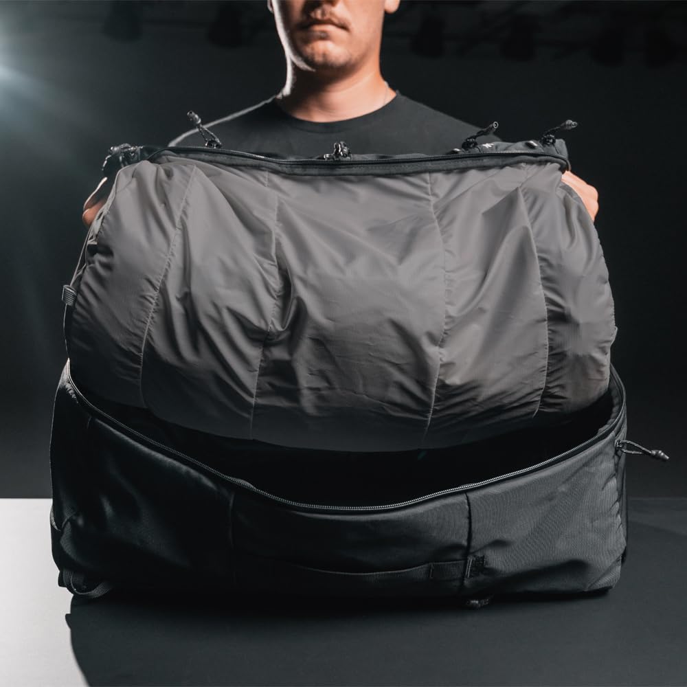 Matador SEG45 45L Travel Bag with Packing Convertible to Travel Duffel Bag with Backpack for and Hiking - Built-in Cubes; Anti-Theft Zipper; Carry-On