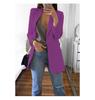 2024 European & American Fashion Women's Slim Lapel Cardigan Blazer - Spring/Autumn Collection