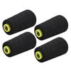 4PCS High Grade Polyester Thrd Sewing NaMachine Accessories Needle Thrd 3000 Yards for Clothes(Black )