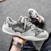 Men's Mesh Suede Sneakers Casual Fashion Non-slip Comfortable Sports Shoes