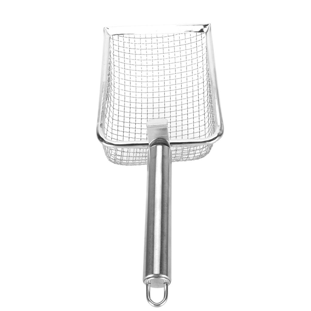 Cat Litter Scoop Rustproof Stainless Steel Cat Litter Shovel Hanging Easy To Clean Litter Box Scoop with Hook for