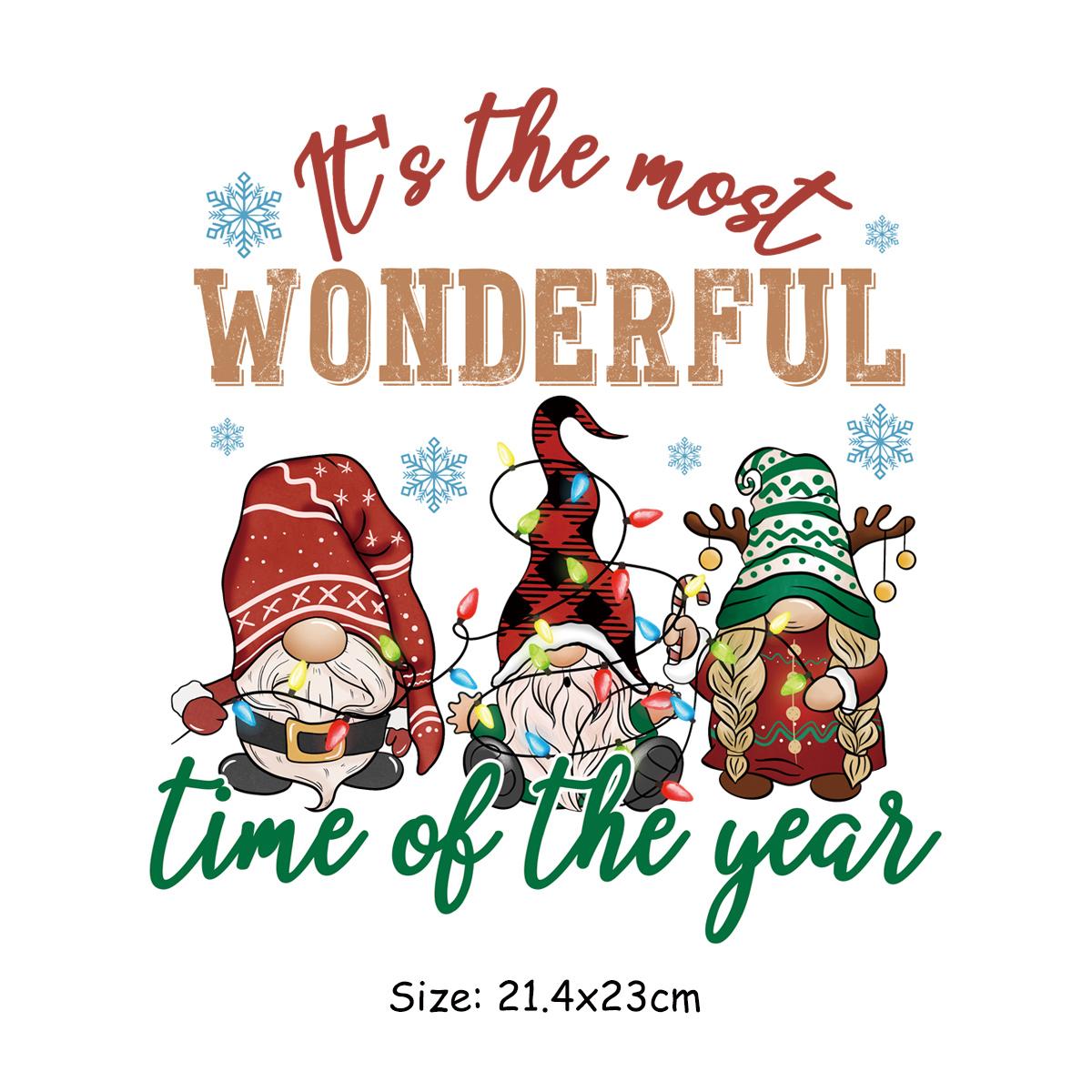 

Чудесное время аппликации рождественские нашивки толстовки своими руками парчи Ropa наклейки для одежды термопресс аппликация утюгом на переносе