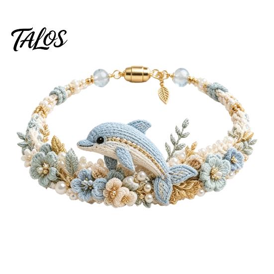 Fournitures pour la fabrication de bracelets Kit Animal Tissé DIY, Kit Fait Main Renard Chat Cerf Oiseau Loisirs Créatifs, Ensemble Crochet Floral pour Débutants Adultes Arts et Artisanat
