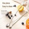 Stainless Steel Double-Ended Long Handle Bar & Cocktail Spoon