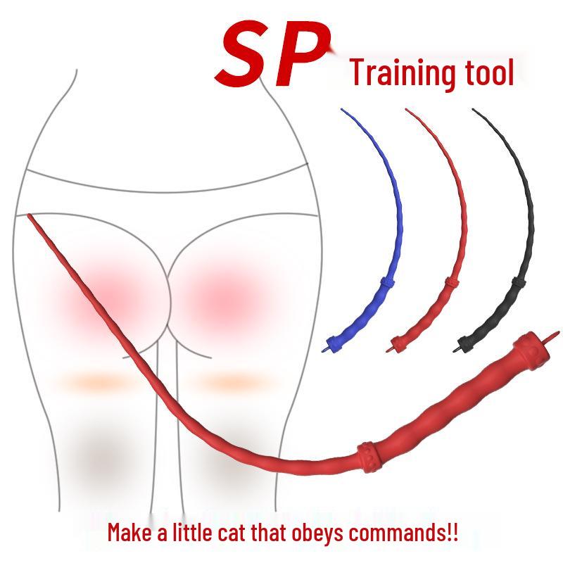 Silicone Snake Whip for Erotic Spanking - Soft, Skin-Friendly Adult Product