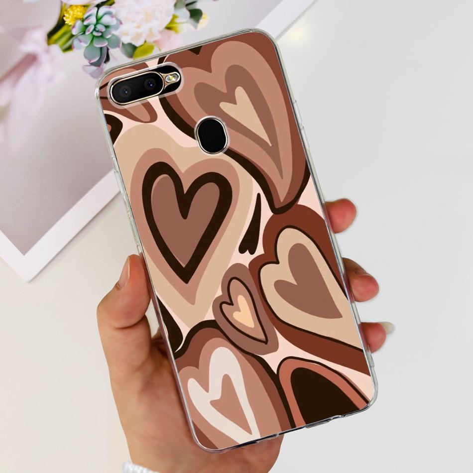 For OPPO A5S Case Cute Pattern Soft Silicone TPU Cover Cases For Oppo A5Ss AX5s A 5S CPH1909 CPH1920 CPH1912 Phone Shell Bumper