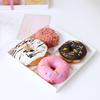 4 or 6-Piece Transparent Dessert Box for Cakes, Donuts, and Pastries - Perfect for Afternoon Tea